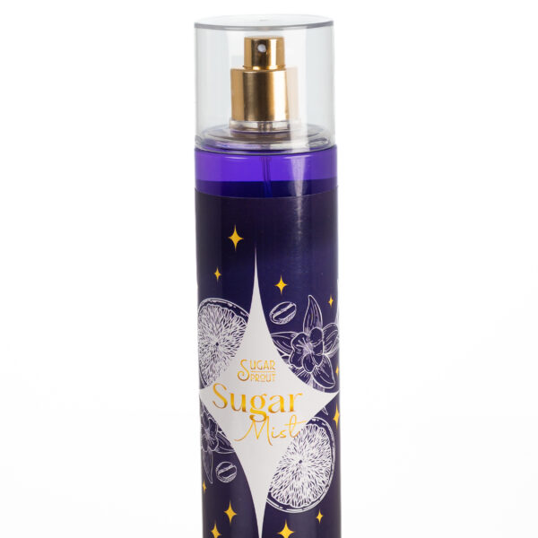 SUGAR SPROUT "Sugar Mist" Women's Body Mist / Body Splash (250 ml) – Rich & Alluring Scent with Vanilla, Patchouli, and Coffee – Ideal for Evenings and Special Moments