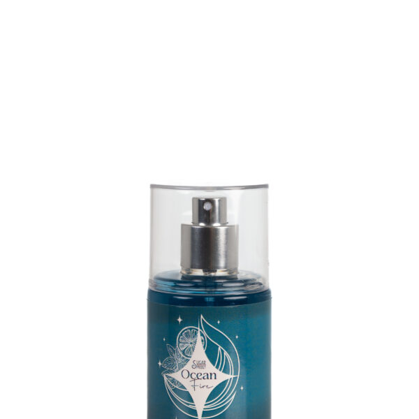 SUGAR SPROUT "Ocean Fire" Men's Body Mist / Body Splash (100 ml) – Refreshing & Dynamic Scent with Mint, Citrus, and Warm Woods – Ideal for the Adventurous and Confident Man