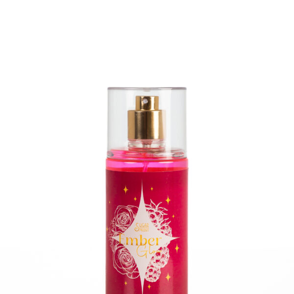 SUGAR SPROUT "Ember Glow" Women's Body Mist / Body Splash (150 ml) – Warm & Enchanting Scent with Rose and Raspberry – Ideal for Elegance and Feminine Radiance