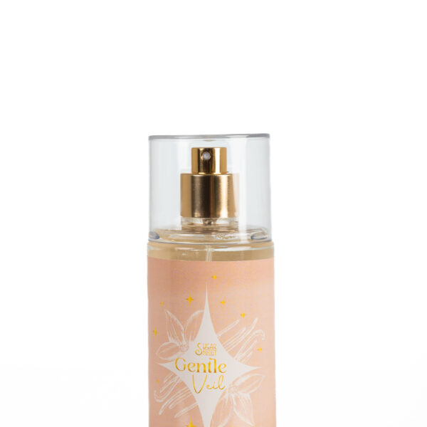 SUGAR SPROUT "Gentle Veil" Women's Body Mist / Body Splash (150 ml) – Soft & Delicate Scent with White Flowers, Fruits, and Vanilla – Ideal for Pure Femininity and Elegance