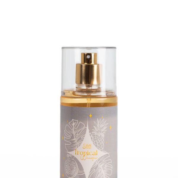 SUGAR SPROUT "Tropical Whisper" Women's Body Mist / Body Splash (150 ml) – Tropical & Vibrant Scent with Tropical Fruits and Light Musk – Ideal for Summer Days and Energetic Adventures